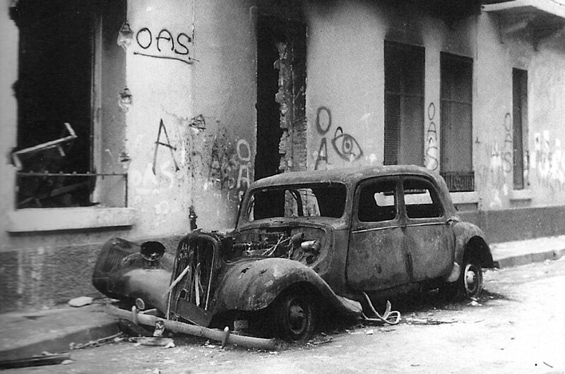 attentat OAS, photographie de presse