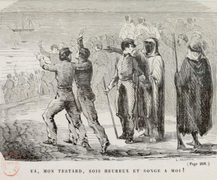 Testard, libération prisonniers