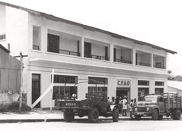 Yaoundé, bâtiment CFAO, Anom