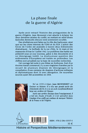 Phase finale, verso