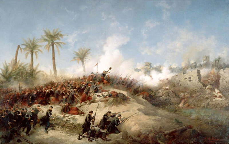 prise de la Zaatcha, 26 nov 1849