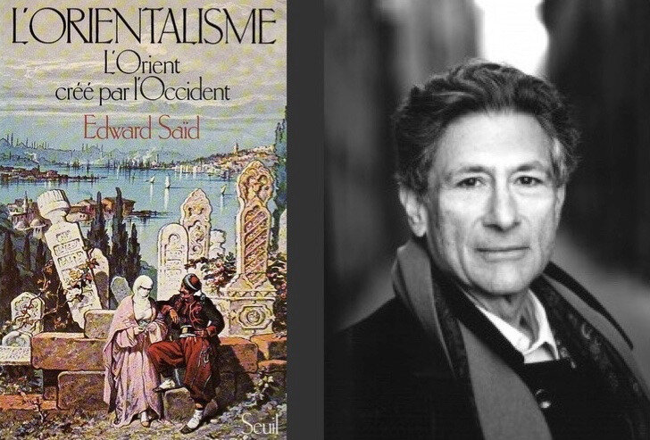 Orientalisme et Saïd, couv et portrait