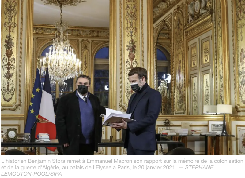 Stora et Macron