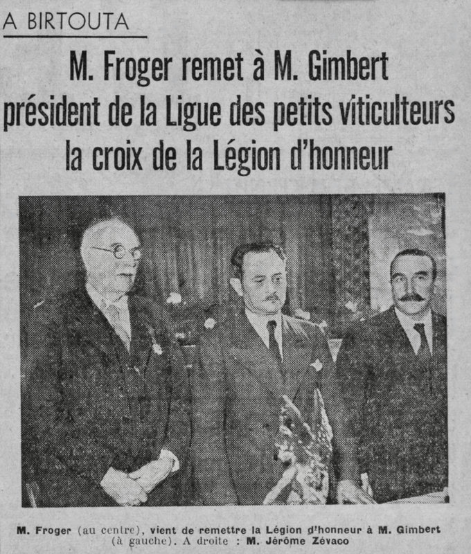 Froger, 1er nov 1937