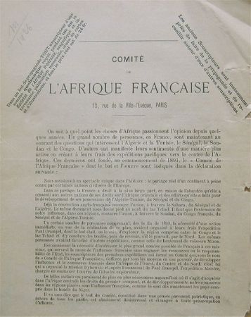 Comité Afrique française
