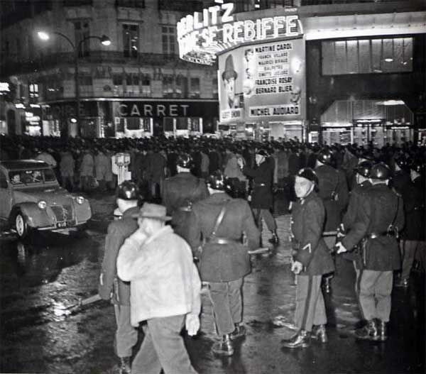 17 octobre 1961, police
