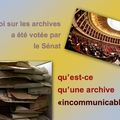 la loi sur les archives votée